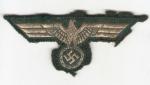 WWII Patch German Army Breast Eagle