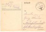 WWII German Postcard Feldpost 1941