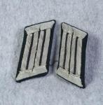 WWII German Pioneer Officer Collar Tabs