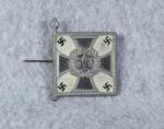 WWII German WHW Flag Infanterie Donation Tinnie