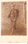 WWI German Soldier Feldpost Rifle & Pickelhaube