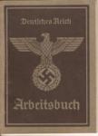 WWII German Arbeitsbuch