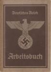 WWII German Arbeitsbuch