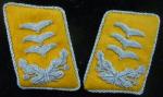 Luftwaffe Flight Hauptmann Collar Tabs