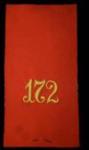 WWI 172nd Infantry Shoulder Board 