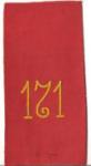 WWI German 171st Infantry Shoulder Board