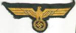 German Coastal Artillery Breast Eagle