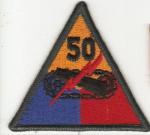 US 50th Armored Patch