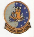 Flight Patch 7th Original Maintenance Sqdn