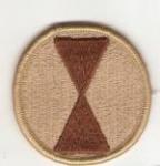 Desert DCU Subdued 7th Division Patch