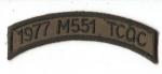 Patch Rocker Tab 1977 M551 TCQC