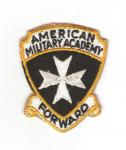 Patch American Military Academy Forward
