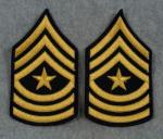 US Army Sergeant Major Rank Male