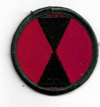US Army Patch 7th Infantry Division