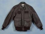 USAF Pilot Flight A-2 Brown Leather Flight Jacket