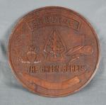 Hand Carved Wooden Airborne Green Berets Plaque