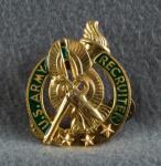 US Army Recruiter Badge Gold