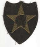 US 2nd Infantry Division Patch Subdued