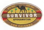 Survivor Afghanistan FOB Salerno Moral Patch