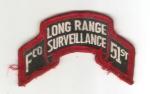 Ranger Long Range Surveillance 51st F Co Patch