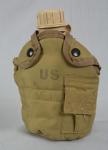 US Army Desert Tan Plastic Canteen & Cover