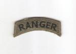 US Army ACU Subdued Ranger Tab
