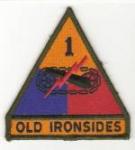 US Army 1st Armored Division Patch
