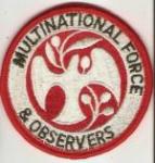 Multinational Force & Observers Patch