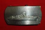 Navy USS Dewey DDG-45 Belt Buckle