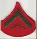 USMC Marine Lance Corporal Rank Pair