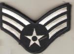 USAF Senior Airman Rank Pair Female