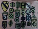 Army Patch Lot of 25