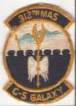 USAF 312th MAS C-5 Galaxy Patch 