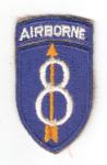 US Army 8th Infantry Division Airborne