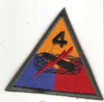 Patch 4th Armored Division 