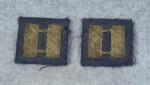 Air Force Captain Bars Bullion 1950's Theater Made