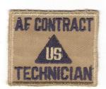 Air Force Contract Technician Patch
