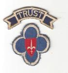 Trieste 88th Infantry Division Patch & Trust Tab