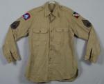 US 5th Army Khaki Uniform Shirt 1950's