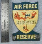 Air Force Reserve Nuclear Recovery License Plate