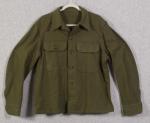 US Army Wool Flannel Field Shirt 1950's Medium