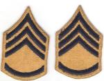 Post WWII Combatant Staff Sergeant Rank