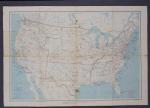 Map Major Army Navy Air Force Installations 1950