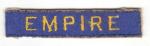 Patch Tab Empire 27th Armored