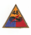 Patch 48th Armored Division OD Border 