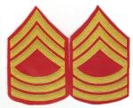 USMC Marine Sergeant Major Chevrons