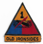 Patch 3rd Armored Division 1950's