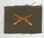 Vietnam Era Infantry Officer Collar Patch