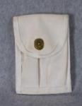 US Army White 45 Spare Magazine Pouch