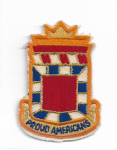 Pocket Patch 32nd Field Artillery 